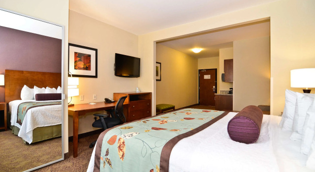 Двухместный люкс Best Western Plus Carousel Inn & Suites Burlington