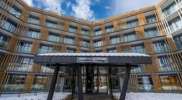 New Gudauri Atrium Apartment №218, Забронировать Апартаменты/квартира Отели Гудаури с бассейном, Бассейн