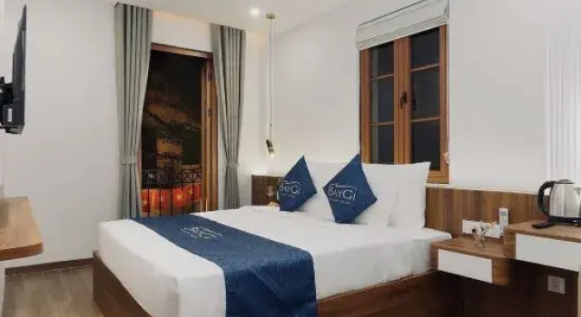 Двухместный номер Deluxe с балконом BayGi Phu Quoc Hotel Sunset Town