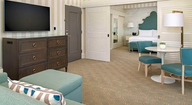 Двухместный люкс с террасой Executive The Beverly Hilton