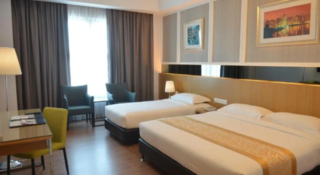 Трёхместный номер Deluxe Hotel Transit Kuala Lumpur