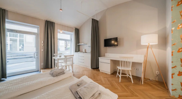 Студия easy-flat Neustiftgasse - AC Studio Apartments near MuseumsQuartier