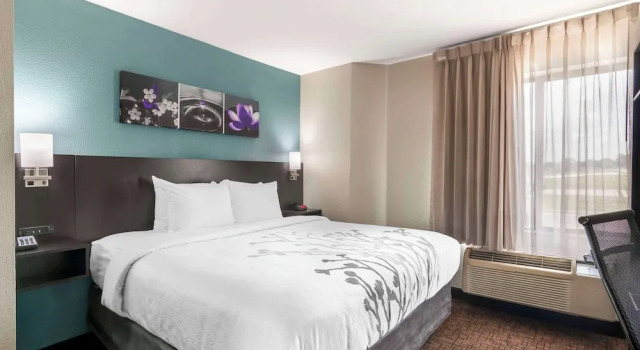 Standardowy dwuosobowy pokój Sleep Inn Olathe - Kansas City