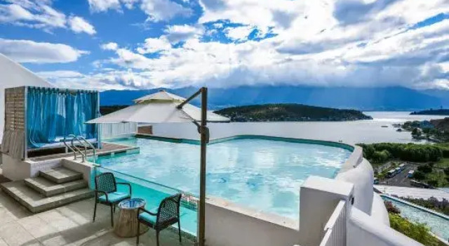 Люкс Luxury Santorini Cloud National Tide Sea View Resort Dali