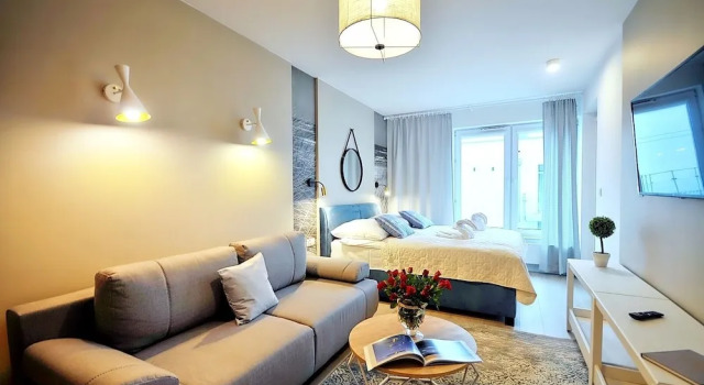 Семейные апартаменты с видом на бассейн Apartamenty BalticON Nadmorskie Tarasy