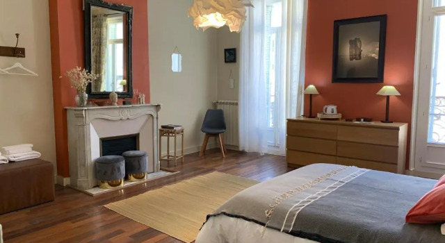 Двухместный номер Standard с балконом Le Transvaal-Maison d'Hôtes