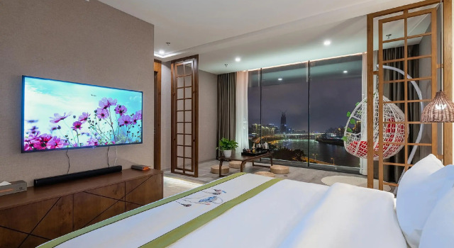 Люкс с видом на реку Xiangsu Boang Hotel