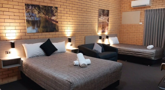 Двухместный номер Standard c 1 комнатой Tallarook Motor Inn