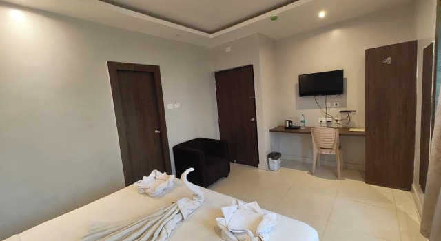 Двухместный номер Superior с видом на город Goroomgo Hotel Home Town Puri