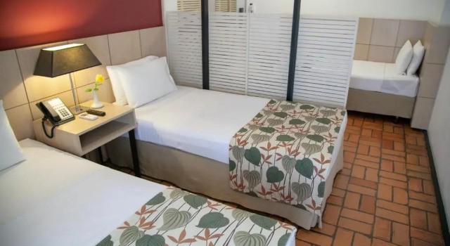 Трёхместный номер Superior Ferraretto Guarujá Hotel & Spa