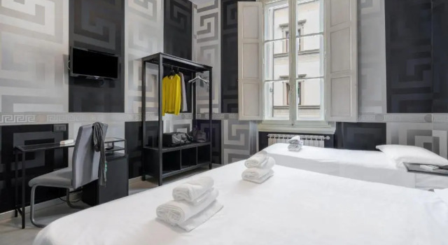 Четырёхместный номер Hotel Spagna