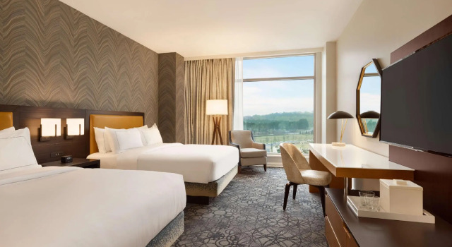 Четырёхместный номер Standard Hilton Alpharetta Atlanta