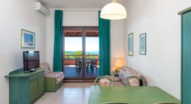Студия с балконом Pietre Rosse Residence Club Palinuro