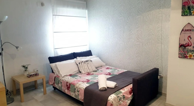 Апартаменты c 1 комнатой с видом на внутренний двор Apartamento en Triana - Sevilla