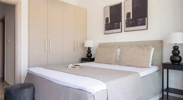 Sanders River Plaza - Neat 2 Bedroom Apt With Balcony, Boek Appartement Agios Tychonas 