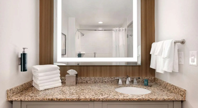 Люкс с видом на озеро DoubleTree Suites by Hilton Raleigh-Durham