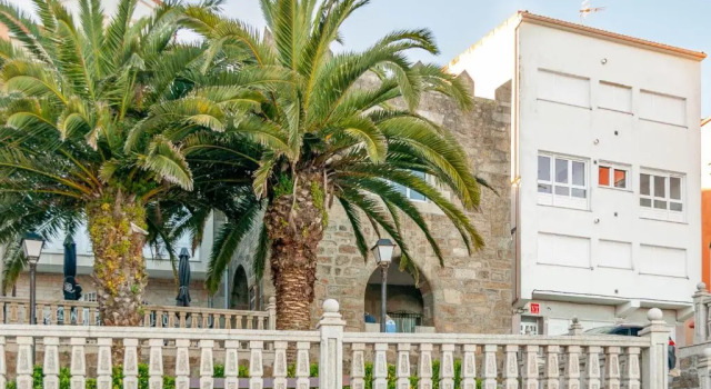 Апартаменты Apartamento Fisterra con vistas al mar