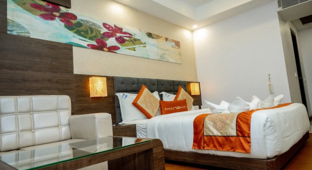 Двухместный номер Deluxe Hotel Mansha Regency