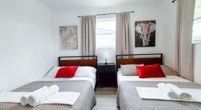Tropical Villa King Bed Pool Top Location, Buchen Sie Villa North Lauderdale Broward County