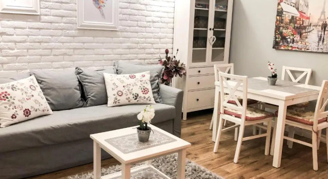Апартаменты с 2 комнатами с балконом Apartament Luscinia Z 2 Sypialniami