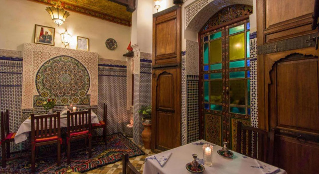 Casa Aya Medina, Boek Hotel Hotels in Fez met maaltijden, in de buurt van Batha Square, Halfpension / Volpension