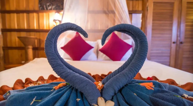 Двухместный номер Deluxe с видом на море Thiw Son Beach Resort