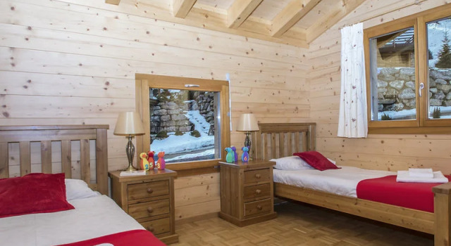 Chalet Orchidée, Rezerwuj Chalet Hotele w 4 Valleys z parkingiem, Parking