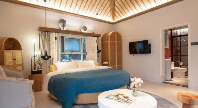 Suite i balkonem i z widokiem MoonMountainVilla