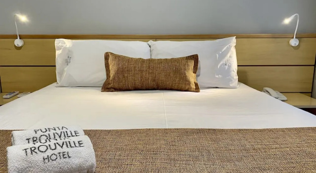 Номер Executive Пентхаус c 1 комнатой с балконом и с видом на море Punta Trouville Hotel