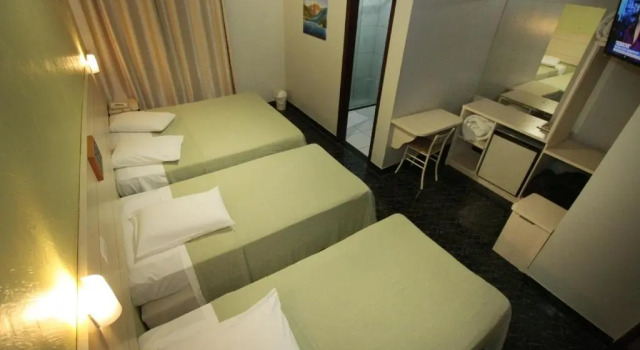 Четырёхместный номер Standard Hotel Três Fronteiras