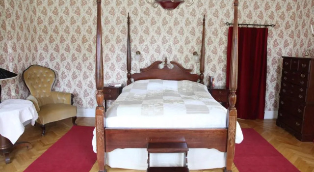 Standard- dobbelt værelse med haveudsigt Boråkra Bed & Breakfast