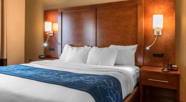 Двухместный люкс Standard Comfort Suites Scranton near Montage Mountain