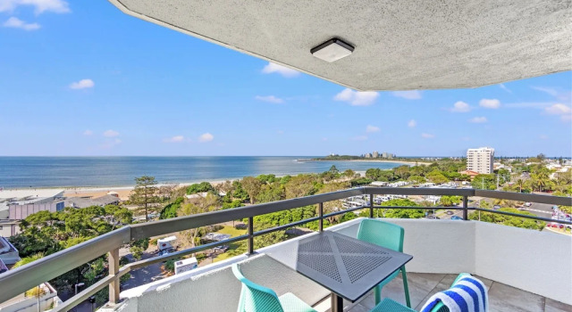 Номер Standard с 3 комнатами с балконом и с видом на океан Newport Mooloolaba Apartments