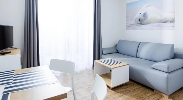 Студия Apartamenty Villa Baltica Rewal - jacuzzi na dachu, wi-fi, parking w cenie