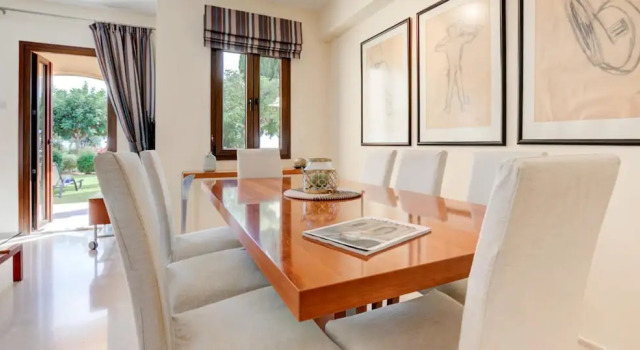 Ground Floor Apartment With Golf and sea Views - Roudias Aphrodite Hills Resort, Book Apartment SPA Hotels in Kouklia, SPA