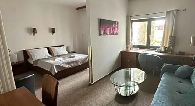 Luxo quarto Hotel Radnice