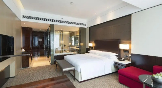 Двухместный номер с видом на город Marriott Hotel Shunde