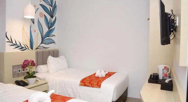 Kesuma Front One Boutique Hotel, Rezervovat Boutique Hotel Palembang Sumatra