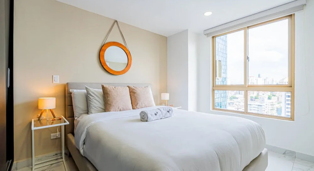 w Amazing 1BR in Obarrio, Rezervovat Apartmán Panamá Panama