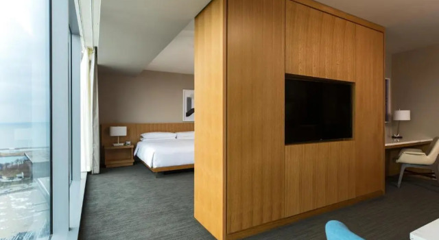 Двухместный клубный номер Standard Marriott Marquis Chicago