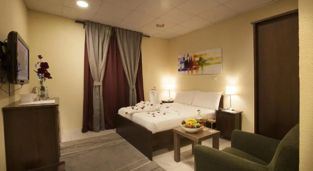 Студия с красивым видом из окна Lily Palms Serviced Apartments-Economy