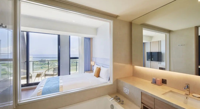 Номер Standard с видом на море Lanyang Seaview Hotel