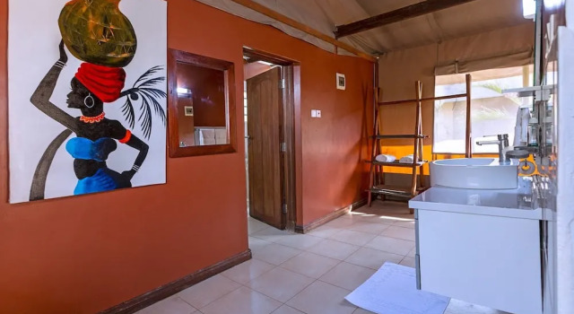 Borabora Luxury Tented Camp, Rezervasyon Kamp Alanı Diani Beach 