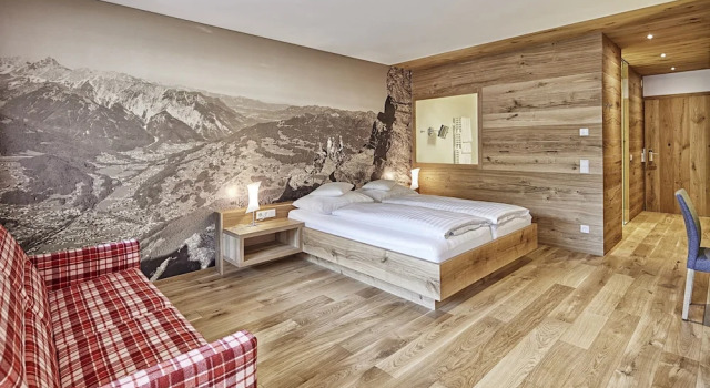 Двухместный номер Standard с балконом и с видом на горы Sporthotel Silvretta Montafon