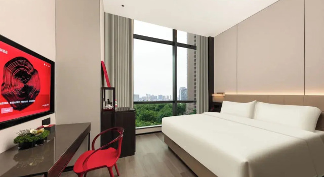 GWEN JANE Hotel - Guangzhou Yuexiu Taojin Metro Branch, Забронировать Отель Отели Гуанчжоу 4 звезды, рядом с Guangzhou Uprising Martyrs Cemetery, 4*