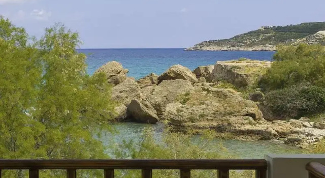 Standard Double room with balcony and with sea view Almyrida Resort