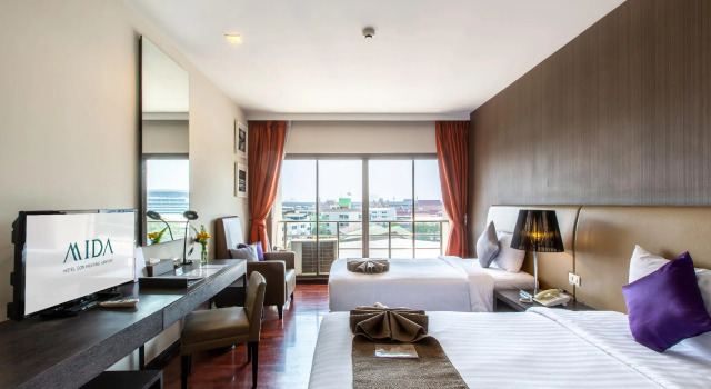 Номер Deluxe Mida Hotel Don Mueang Airport