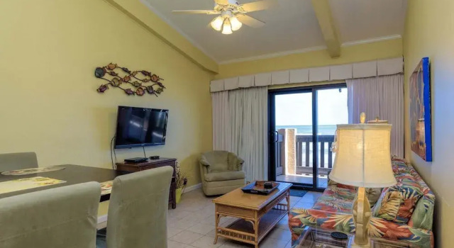 Tiki 332 - Oceanview 1br Condo With Large Balcony 1 Bedroom Condo, Buchen Sie Ferienwohnung Hotels in Padre Island mit Pool, Schwimmbad