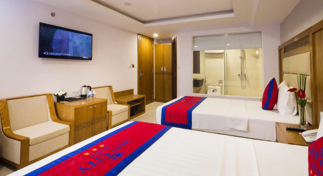 Двухместный номер Deluxe с видом на море Sun City Hotel