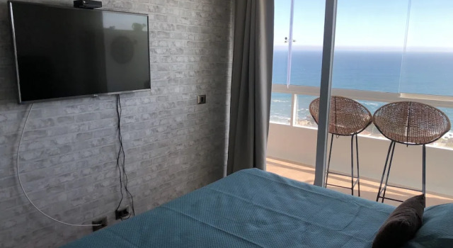 Depto Premium 113 Vista al Mar Horizonte, Rezerwuj Hotel Hotele w Concón z basenem, Basen